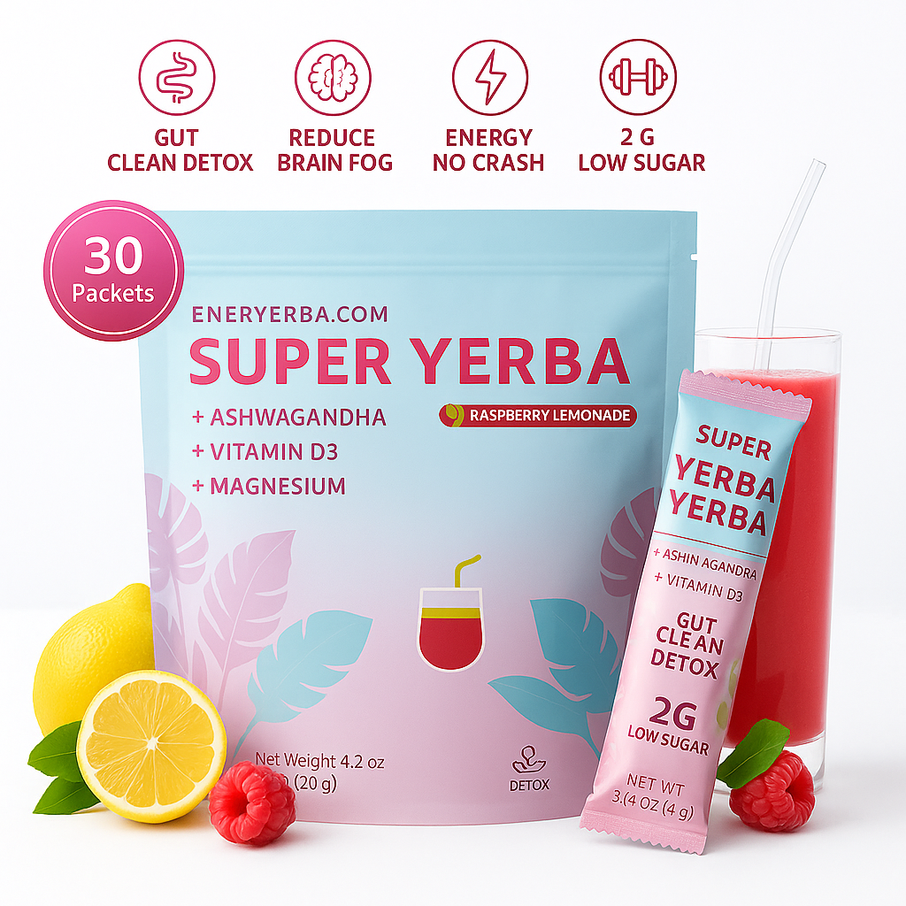 Super Yerba Glow Lighter, Live Brighter