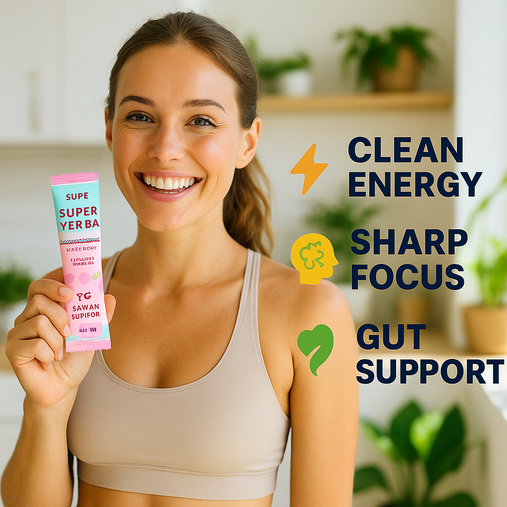 Super Yerba Glow Lighter, Live Brighter